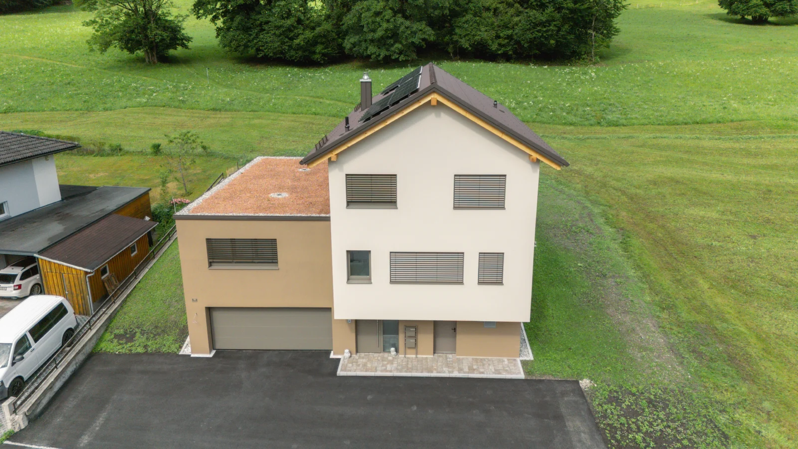 Außenansicht Haus M., Vandans