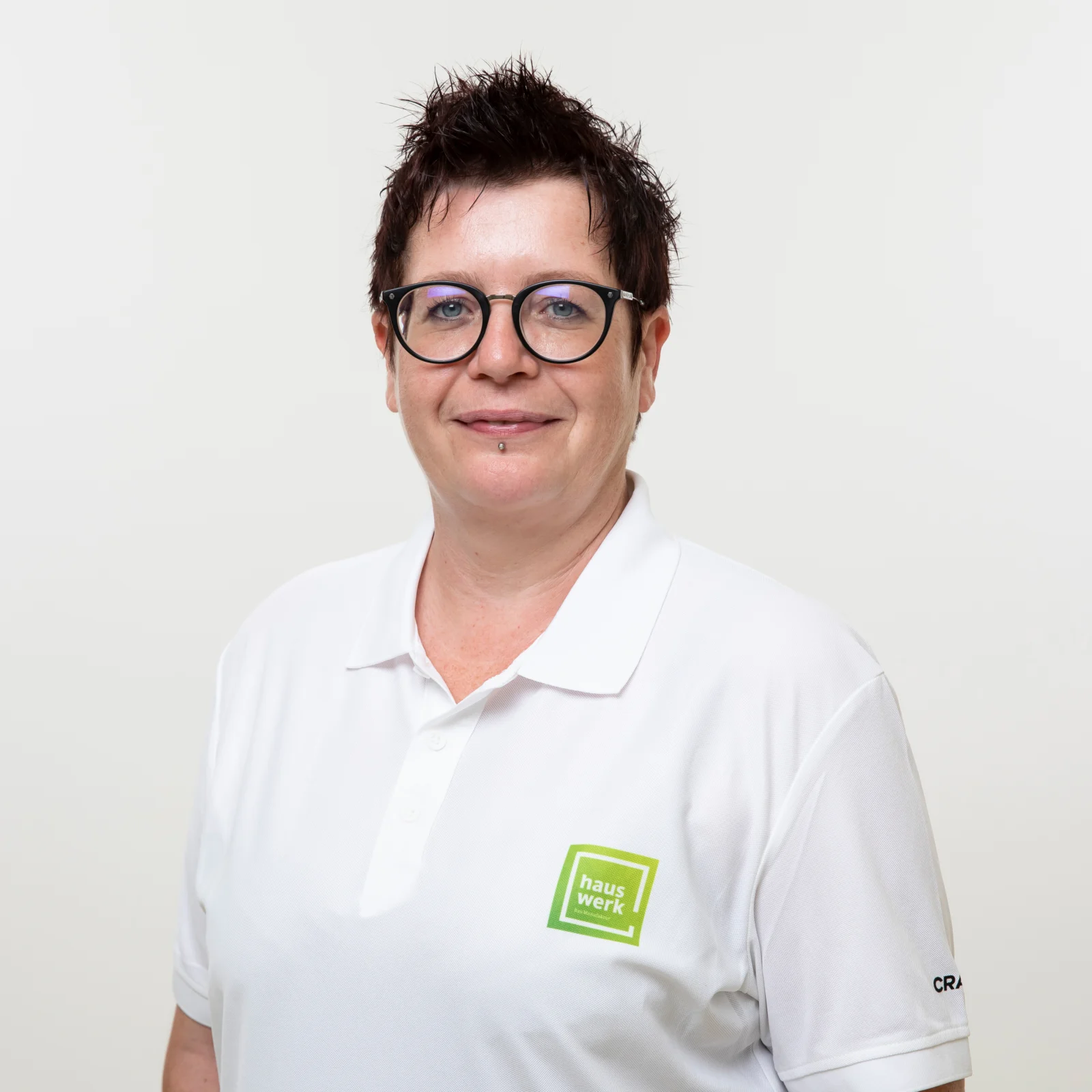Porträt von Birgit, Hauswerk Baumanufaktur